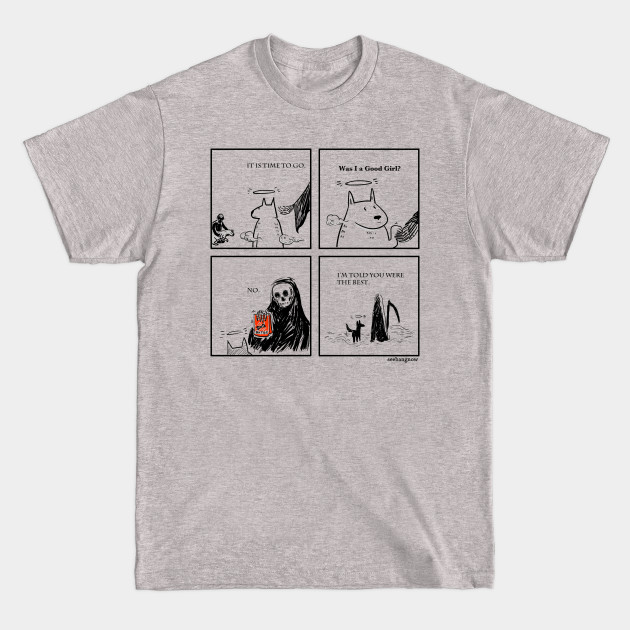 Disover Death and the Dog (Girl) - Seebangnow - T-Shirt