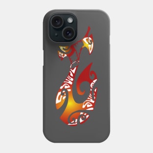 MATAU - Red (Fish hook) Phone Case