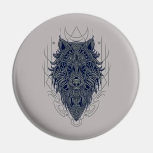 Lion Ornament Pin