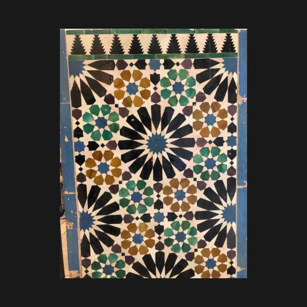 Spanish Alhambra Tilework by hannahehansen