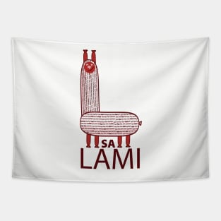 Llama funny pun Tapestry