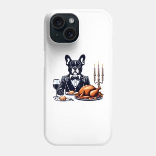 French Bulldog Thanksgiving Phone Case