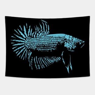 Betta - Light Blue Tapestry