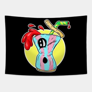 Sweet Fizzy Pop! Cartoon Tapestry