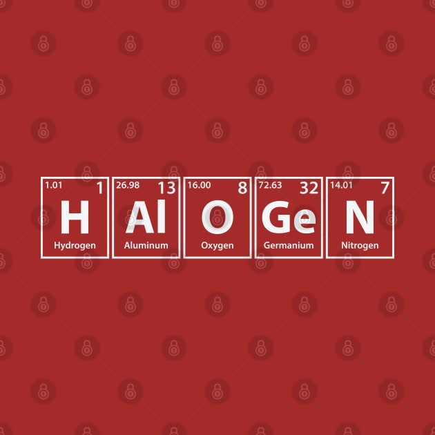 Halogen Elements Spelling by cerebrands