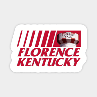 Florence Y'all Water Tower Magnet