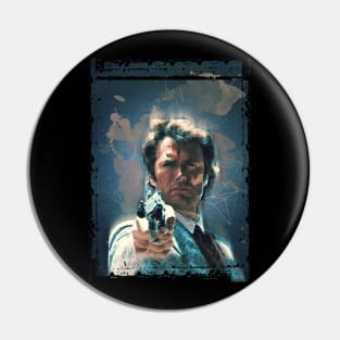 Dirty Harry vintage art Pin