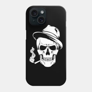 Smoking Skull Phone Case