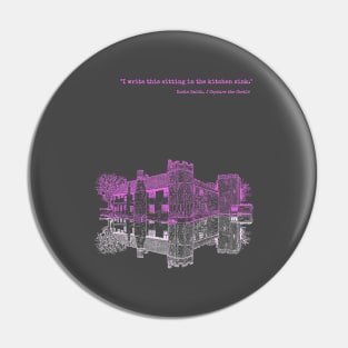 I Capture the Castle quote Pin