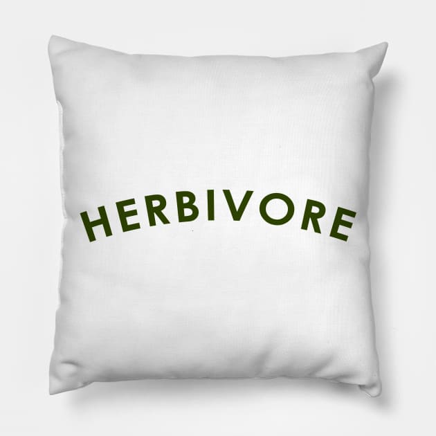 Herbivore - Vegan, Veggies - D3 Designs Pillow by D3Apparels