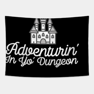 Adventuring in Your Dungeon DnD Castle RPG Dungeon Crawl Tapestry