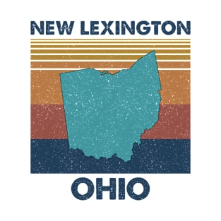 New Lexington Ohio Retro Vintage Clothing Men Women Custom T-Shirts Unique Graphic T-Shirt