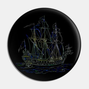 Flying Dutchman Pin