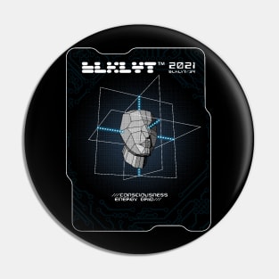 BLKLYT/39 -  CONSCIOUSNESS ENERGY GRID Pin