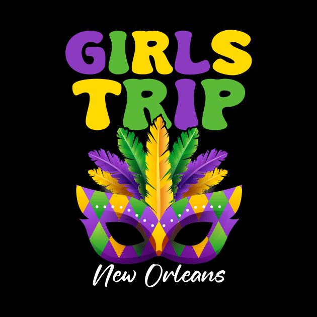 girls trip new orleans Mardi Gras by Giftyshoop