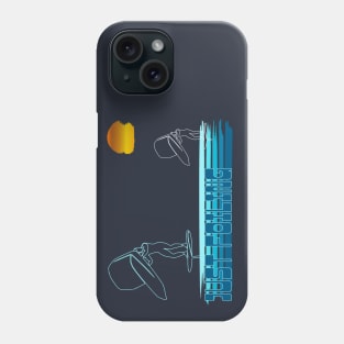 Just Foiling Surf, Wing Foil Surfer Phone Case