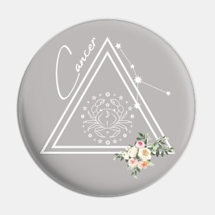 Cancer Zodiac Signs Astrology Horoscope Pin