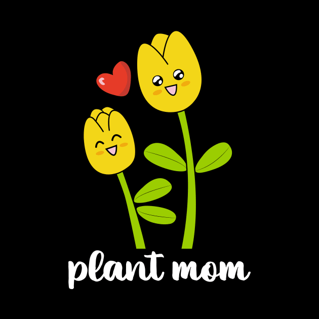 Tulip Plant mom beautiful flower by Midoart