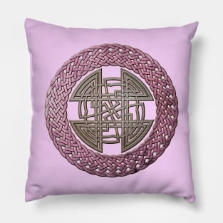 Burnished Bronze Celtic Brand 3 Pillow