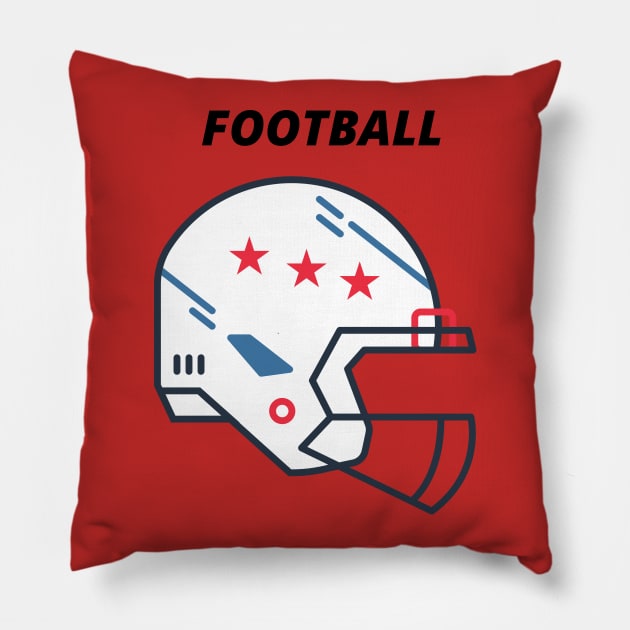 Football is the best in the world Pillow by KOTB