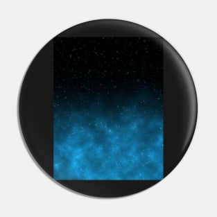 Teal Galaxy Pin