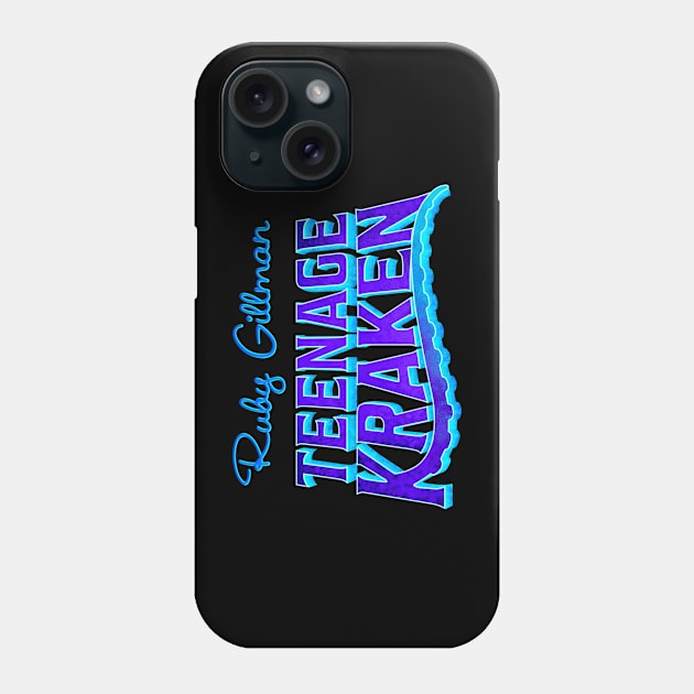 Teenage Kraken Phone Case by Scud"