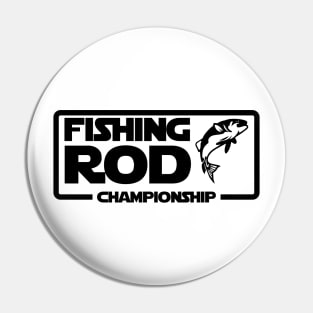 Fishing Rod (Black) Pin