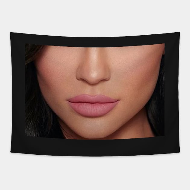 kylie jenner lips Tapestry by Pop-clothes