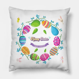 Happy Easter Pillow