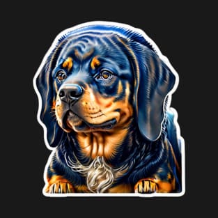 Cute Rottweiler amazing gift T-Shirt