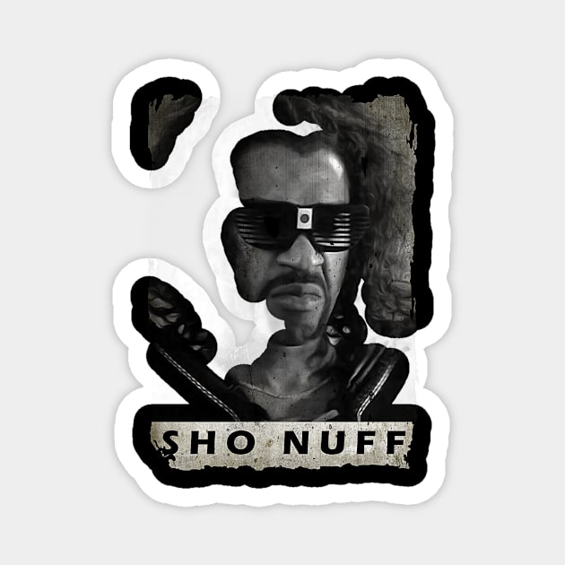 Sho Nuff Magnet by WHITE ANGEL STUDIO