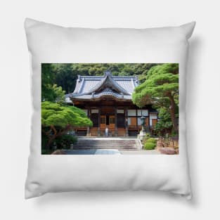 Shusen Temple, Japan Pillow