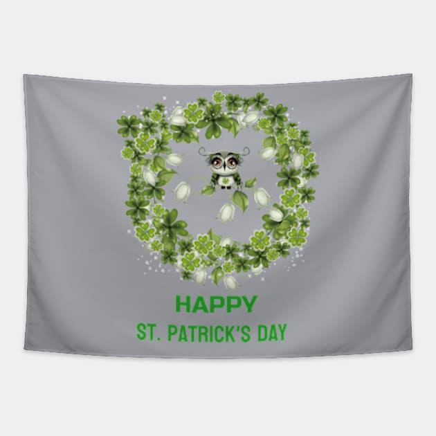 Get this funny Born Lucky On St Patricks Day t-shirt or sticker for a St. Patrick's Day birthday or as an Irish birthday party favor! Wear this Lucky Ireland Vintage Graphic T-Shirt for men, women, kids, boys and girls on Saint Paddy's Day. Tapestry by NOSTALGIA1'