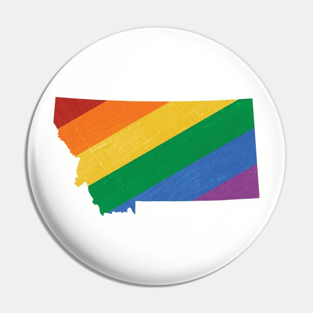 Montana Pride Pin by juniperandspruce