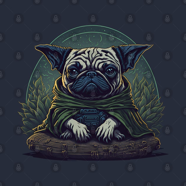 Pug Master I Am by Dogotees