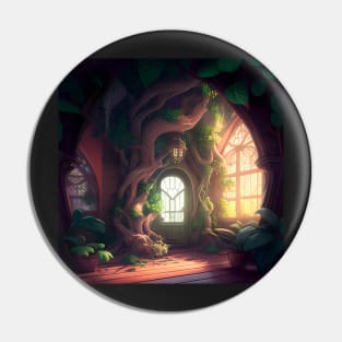 The Enchanted Treehouse Pin