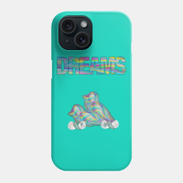 DREAMS Swirly Birds and Chicklings [GD5 Collection] Phone Case by Angelic Gangster