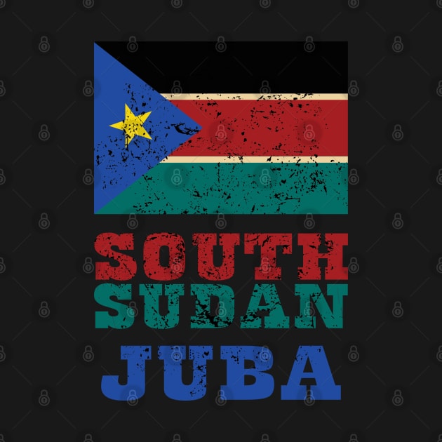 Flag of South Sudan by KewaleeTee