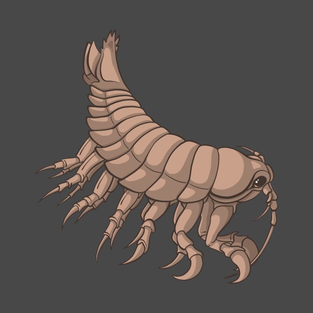 Deep Sea Giant Isopod by Inklings of Grace