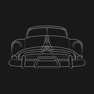 Front/profile - 1952 Hudson Hornet - stencil, white T-Shirt