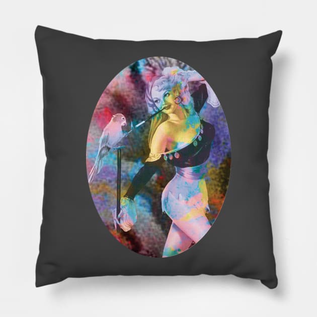 Pin Up Girl Pillow by Gigiart