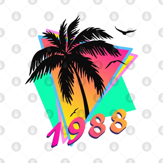 1988 Tropical Sunset by Nerd_art