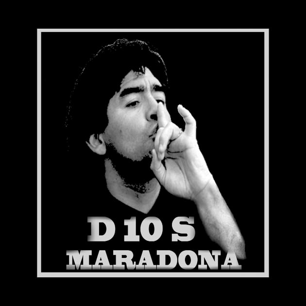 diego maradona by rotra