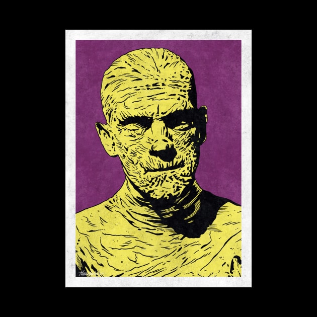 THE MUMMY (Pop Art) by Famous Weirdos