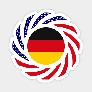 German American Multinational Patriot Flag Magnet