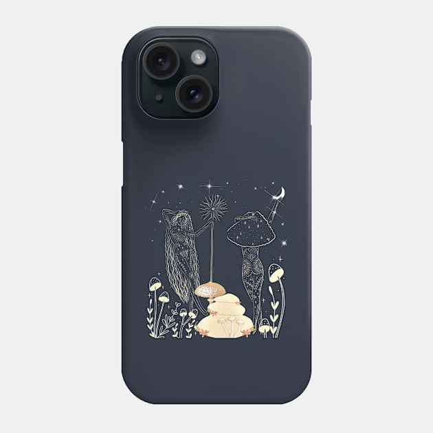 Goddesses Of  Mushroom Of Immortality Phone Case by TeesFashion