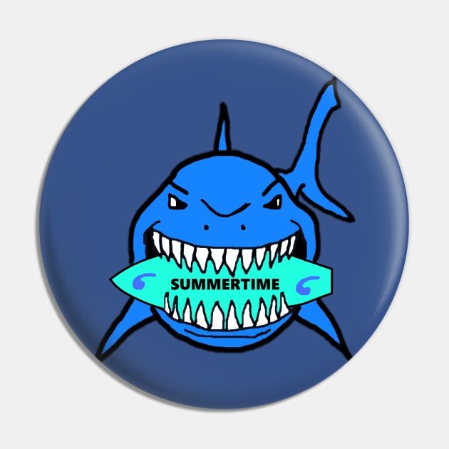 Shark Pin by Ivana888