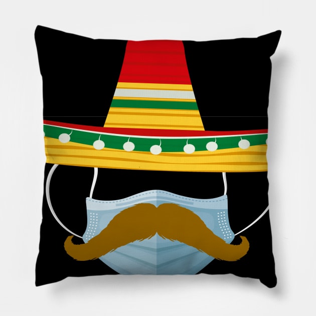 Cinco de Mayo Pillow by AllWellia