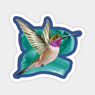 Modern Hummingbird I Magnet