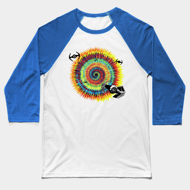 tie dye baseball t shirt